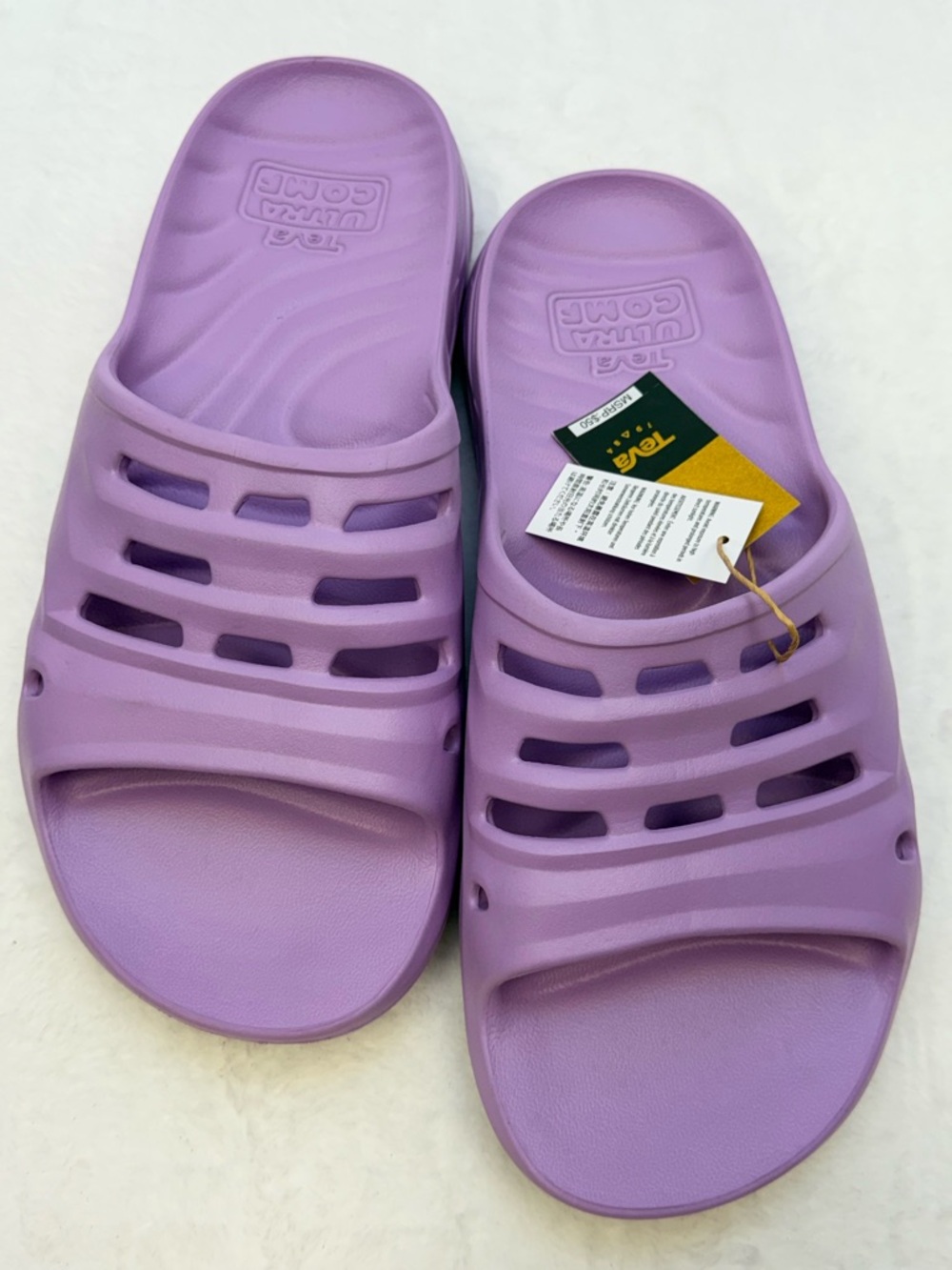 Teva Ultra Comfort Lupine Apretrail Slide Pool/Beach Sandals sz Men 13 Women 15